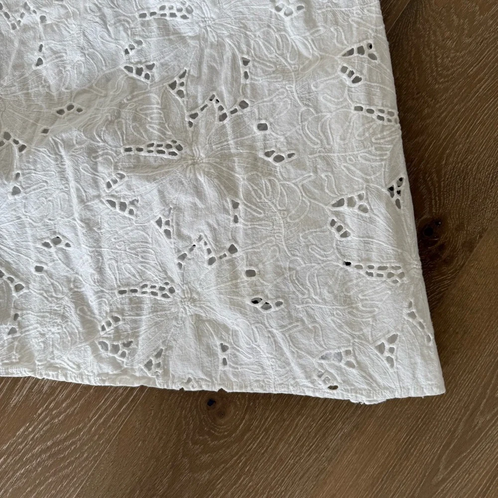 H&M Midi Skirt with Eyelet Embrodery - Picture 9 of 10